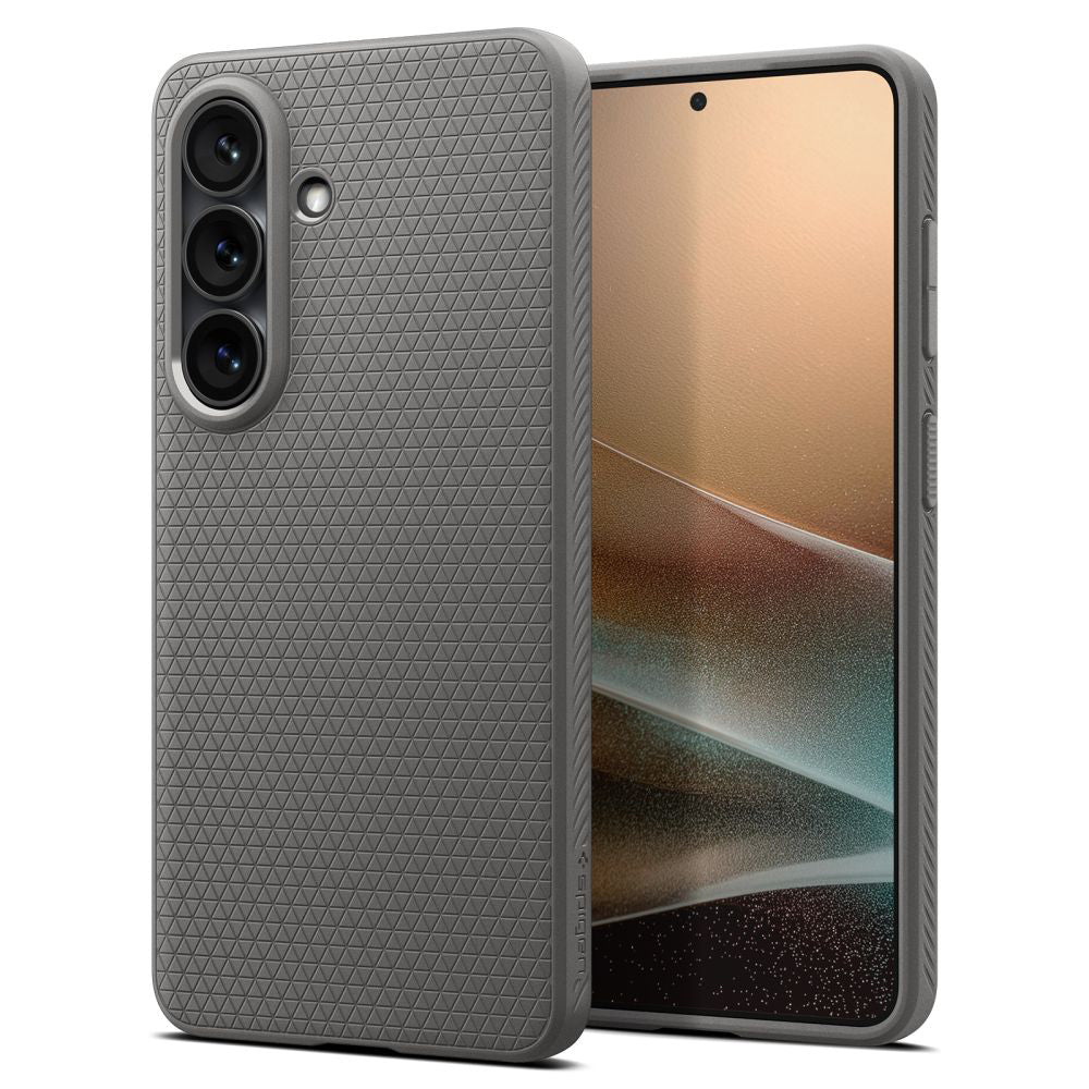 Hoes voor Samsung Galaxy S26 S942, Spigen, Liquid Air, Grijs ACS11217