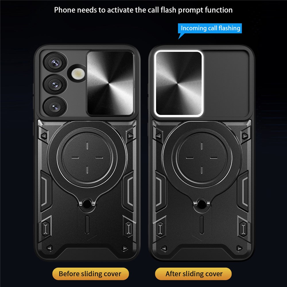 Hoes voor Samsung Galaxy S26, Techsuit, CamGuard Pro, Roze