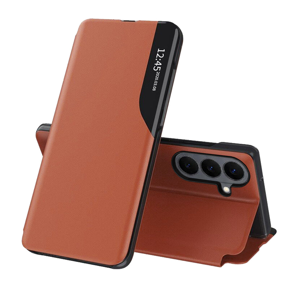 Hoes voor Samsung Galaxy S26 S942, Techsuit, eFold, Oranje