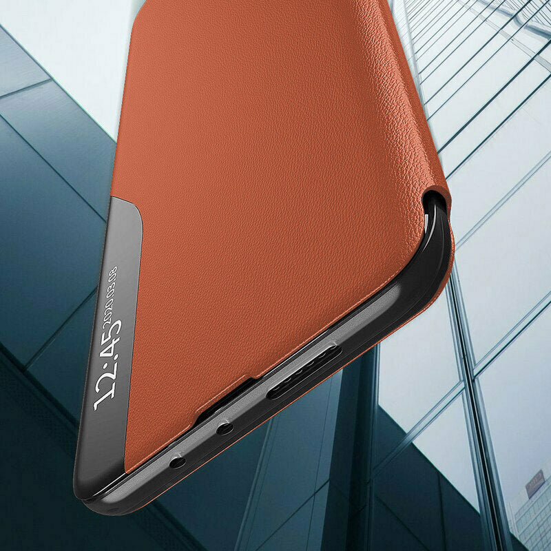 Hoes voor Samsung Galaxy S26 S942, Techsuit, eFold, Oranje