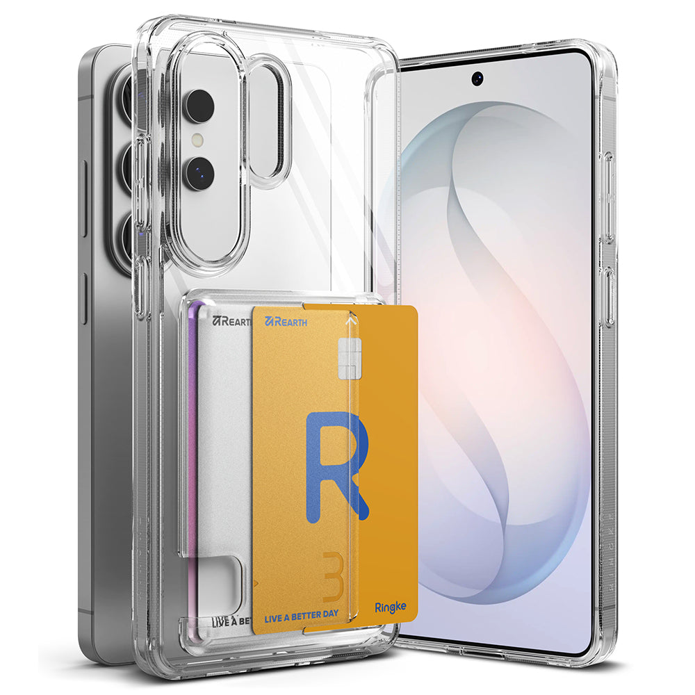 Hoes voor Samsung Galaxy S26 Ultra S948, Ringke, Fusion Card, Transparant