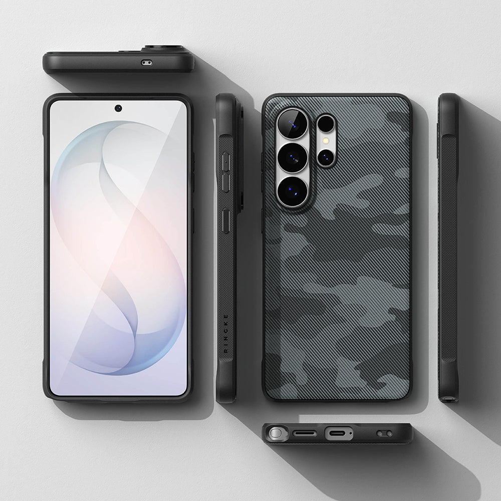 Hoes voor Samsung Galaxy S26 Ultra S948, Ringke, Onyx, Camouflage