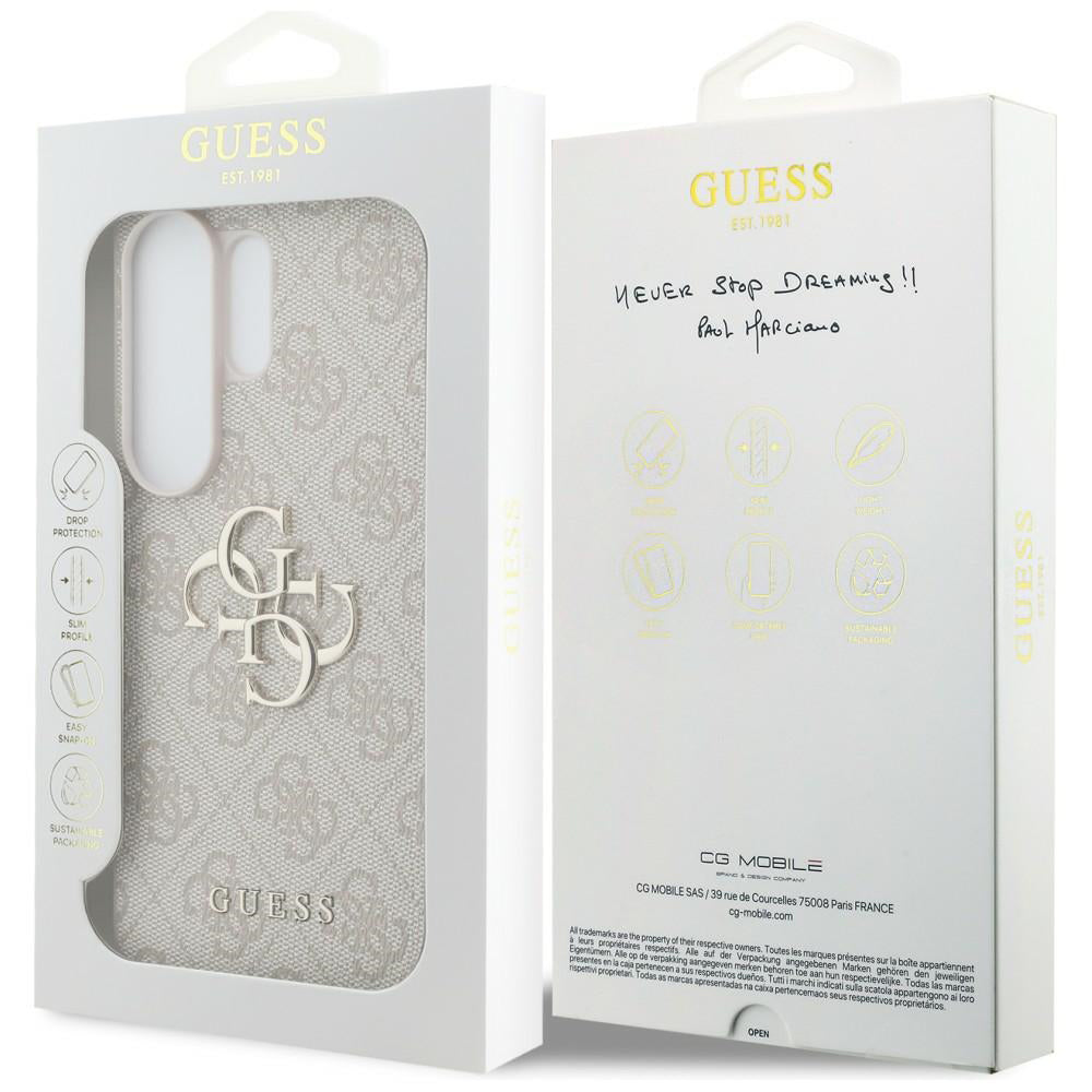 Hoes voor Samsung Galaxy S26 Ultra S948, Guess, 4G Big Logo, Roze