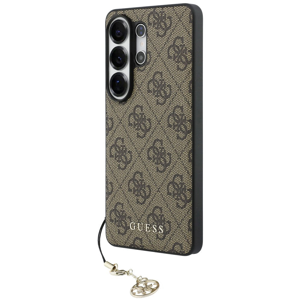 Hoes voor Samsung Galaxy S26 Ultra S948, Guess, 4G Classic Logo Charm, Bruin