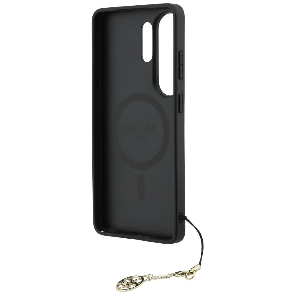 Hoes voor Samsung Galaxy S26 Ultra S948, Guess, 4G Classic Logo Charm, Bruin
