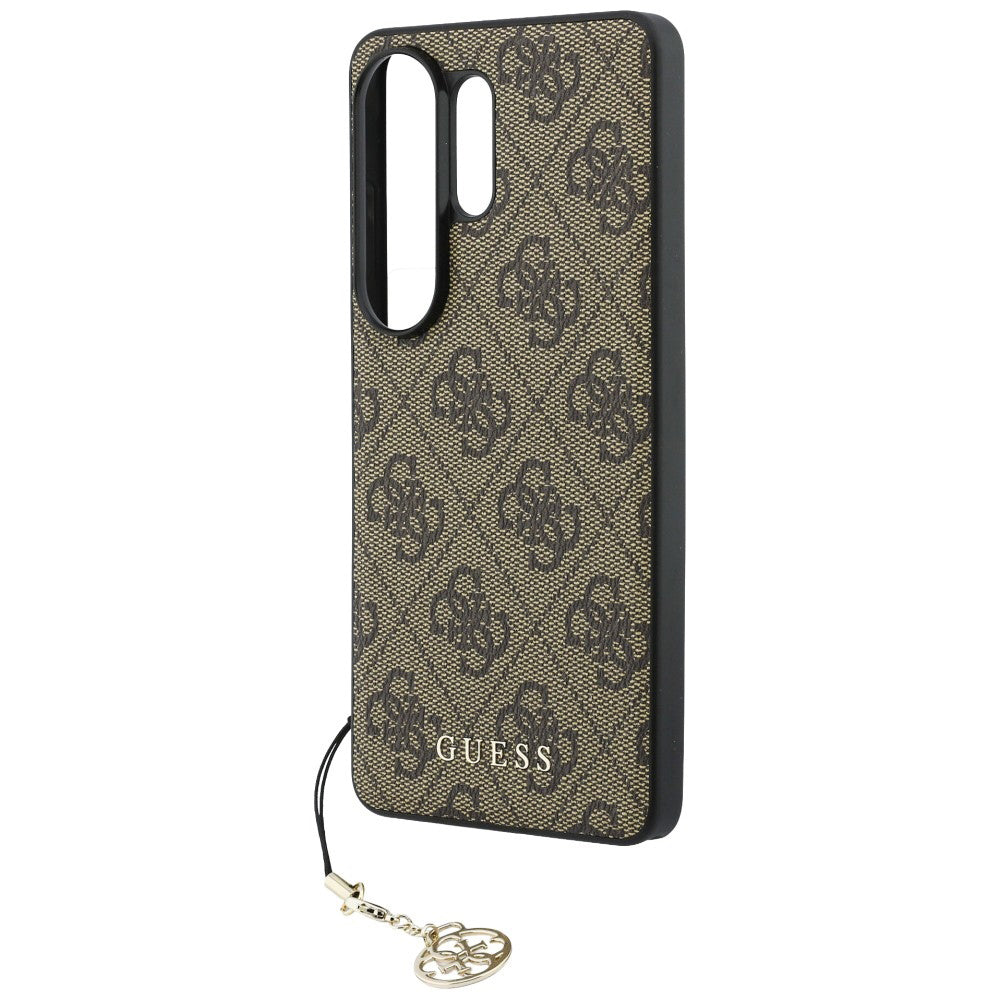 Hoes voor Samsung Galaxy S26 Ultra S948, Guess, 4G Classic Logo Charm, Bruin