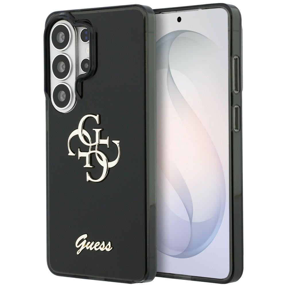 Hoesje voor Samsung Galaxy S26 Ultra S948, Guess, IML Big Metal 4G Script, Zwart