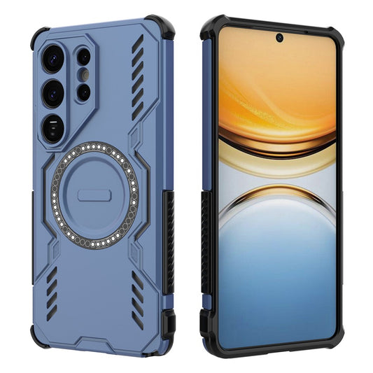 MagSafe Case for Samsung Galaxy S26 Ultra, Techsuit, ArmorMag, Blue