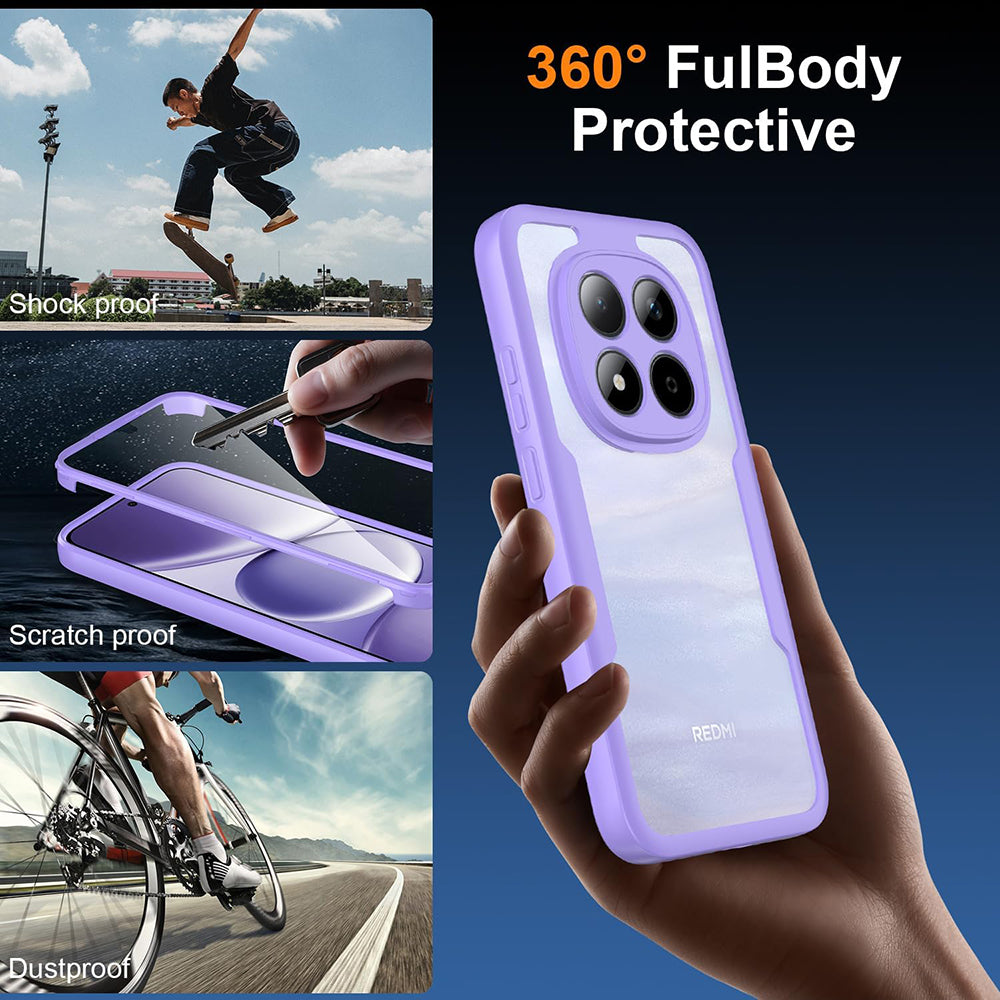 Hoes voor Samsung Galaxy S26 Ultra S948, Techsuit, ColorVerse 360, Paars