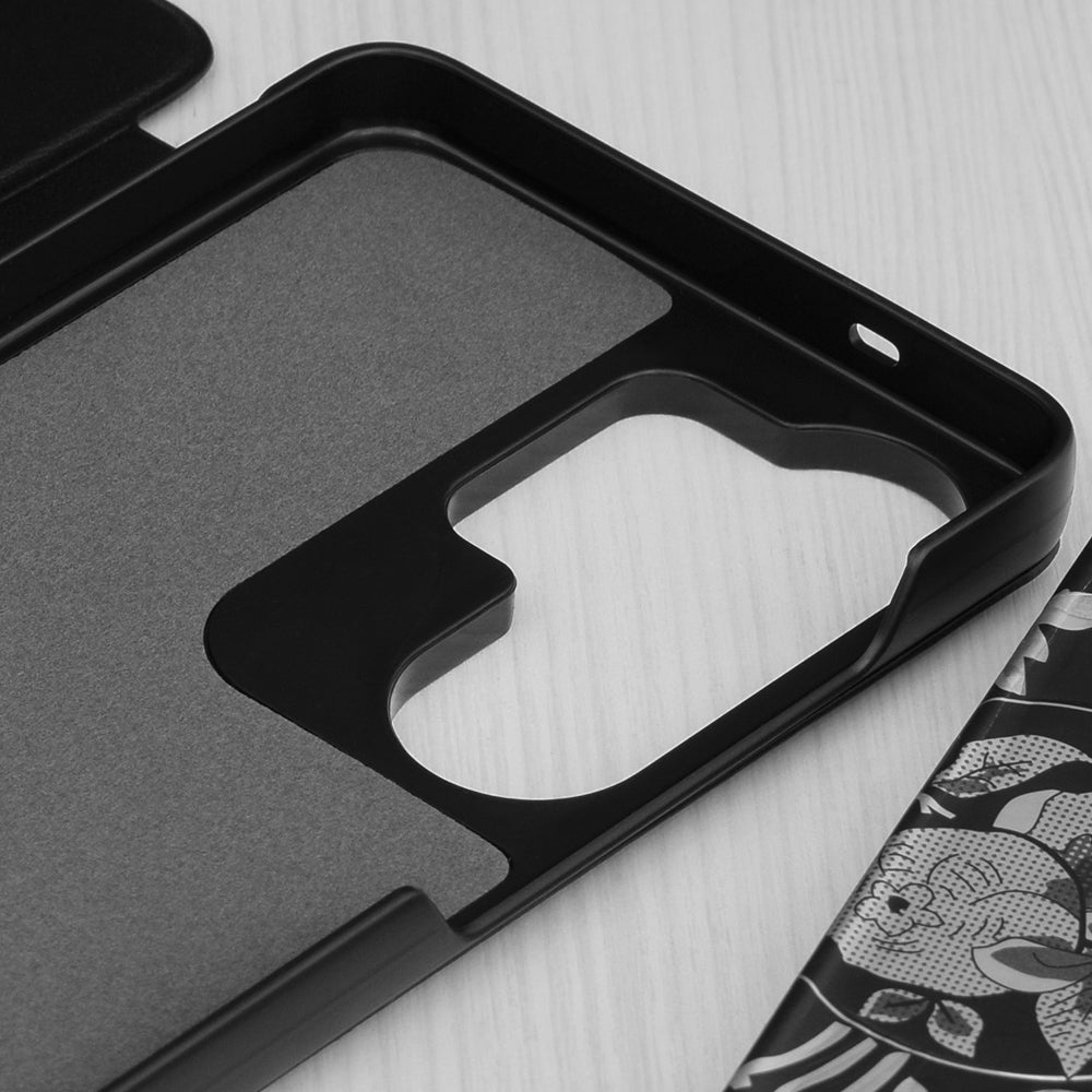 Hoes voor Samsung Galaxy S26 Ultra S948, Techsuit, eFold, Zwart