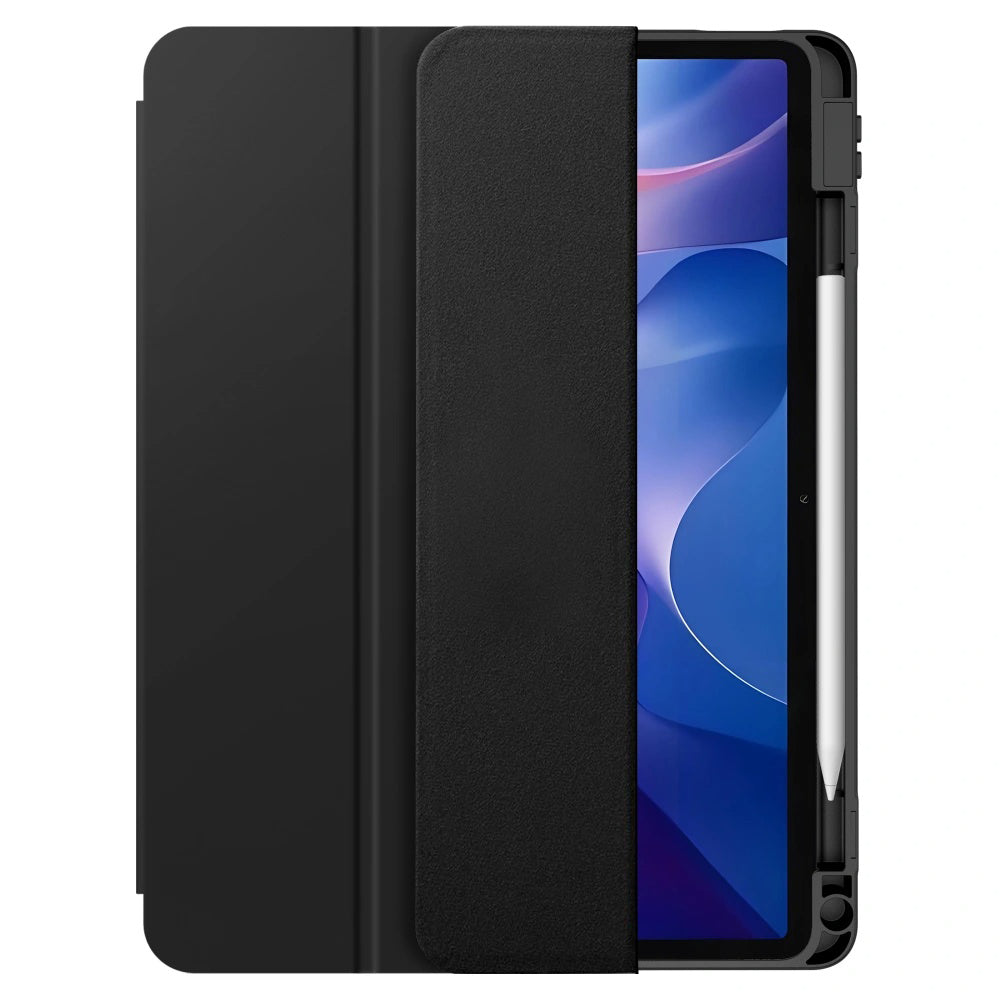 Hoes voor Samsung Galaxy Tab A11 / Tab A9, Techsuit, Flex Trifold Nieuw Model, Gri