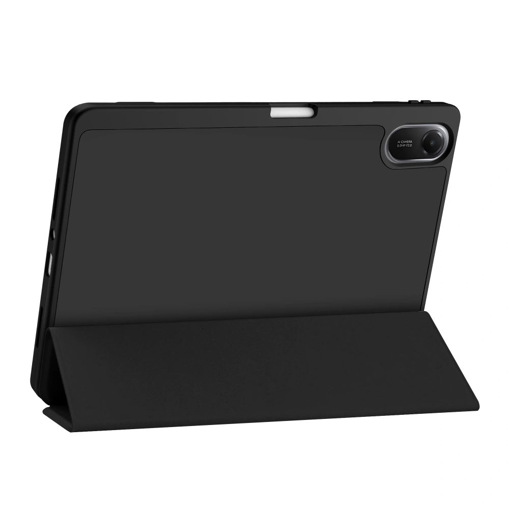 Hoes voor Samsung Galaxy Tab A11 / Tab A9, Techsuit, Flex Trifold Nieuw Model, Gri