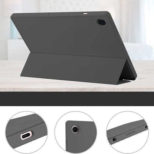 Hoes voor Samsung Galaxy Tab A8 10.5 (2021), Techsuit, Flex Trifold, Blauw