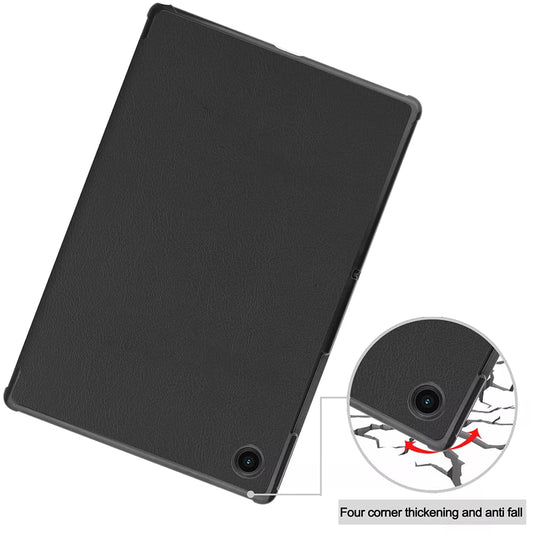 Hoes voor Samsung Galaxy Tab A8 10.5 (2021), Techsuit, FoldPro, Zwart