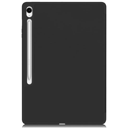 Hoes voor Samsung Galaxy Tab S10 FE+, Techsuit, Flex Trifold, Zwart