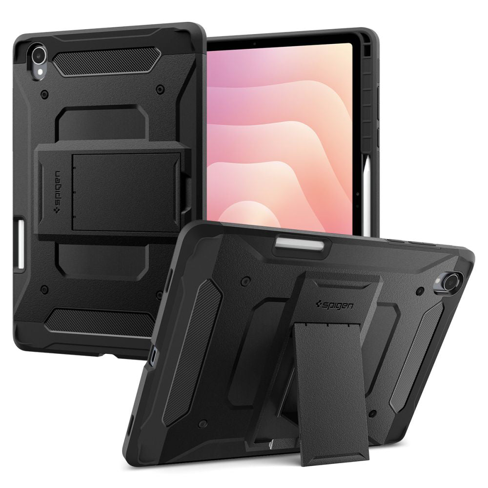 Hoes voor Samsung Galaxy Tab S11, Spigen, Tough Armor Pro, Zwart ACS10211