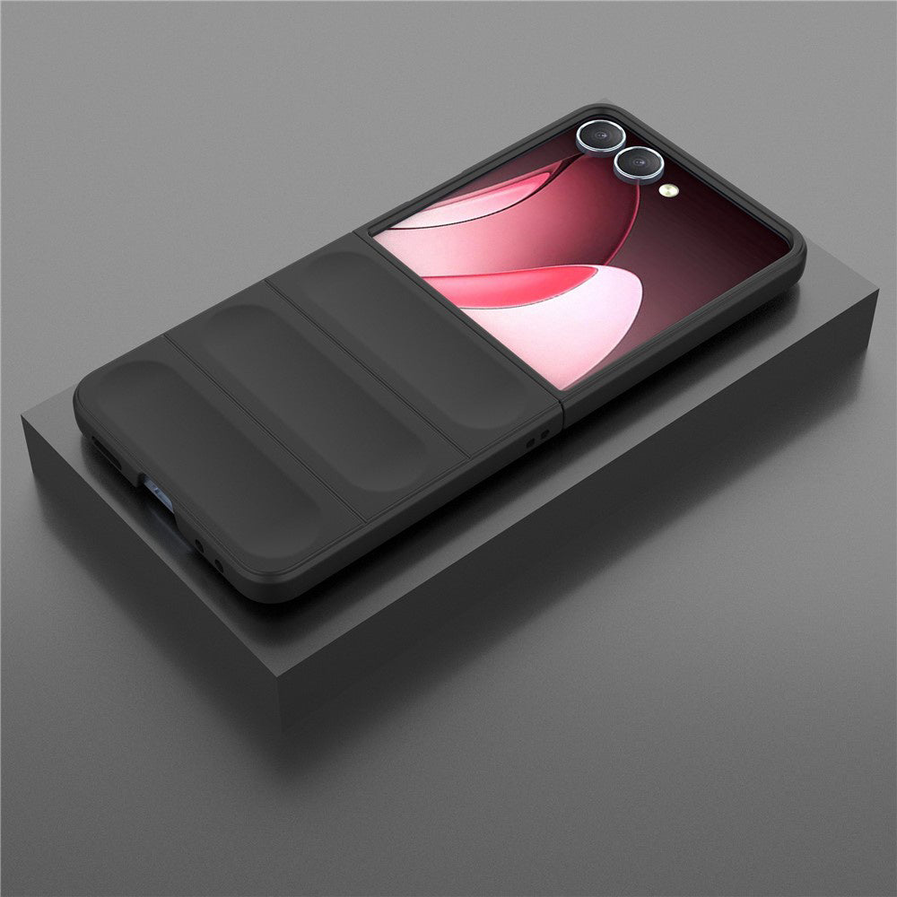 Hoesje voor Samsung Galaxy Z Flip7 F766, Techsuit, Magic Shield, Rood