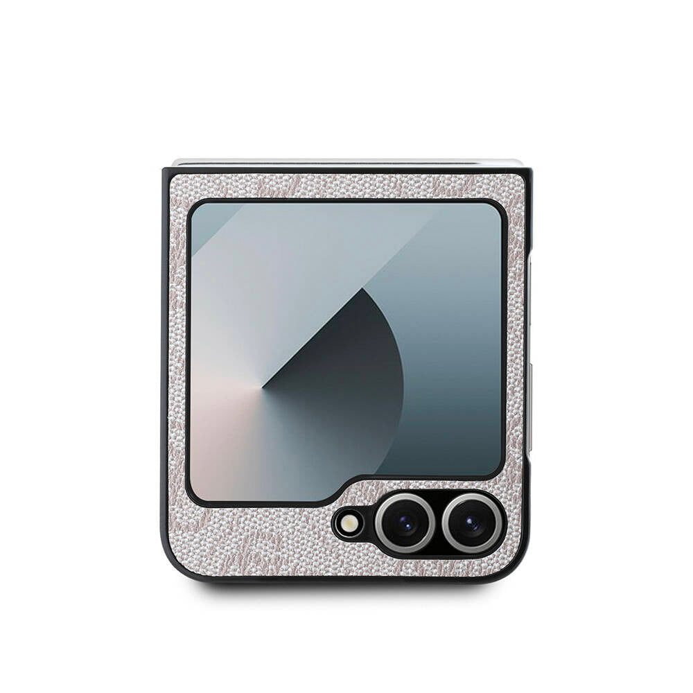 Hoes voor Samsung Galaxy Z Flip7 FE F761 / Z Flip6 F741, Guess, 4G Metal Logo, Zwart