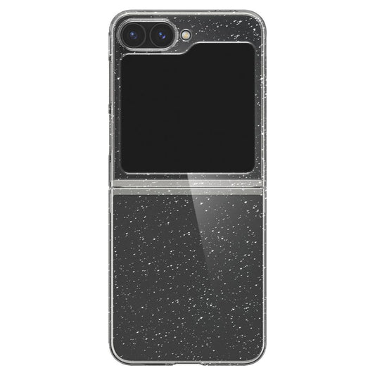 Hoes voor Samsung Galaxy Z Flip7 FE F761 / Z Flip6 F741, Spigen, Air Skin Glitter, Transparant