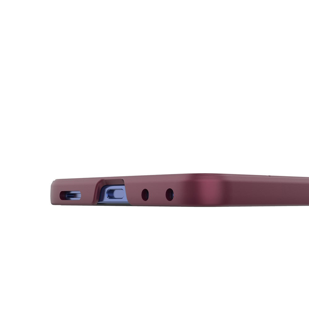 Hoes voor Samsung Galaxy Z Flip8 F776, Techsuit, Magic Shield, Wijnrood