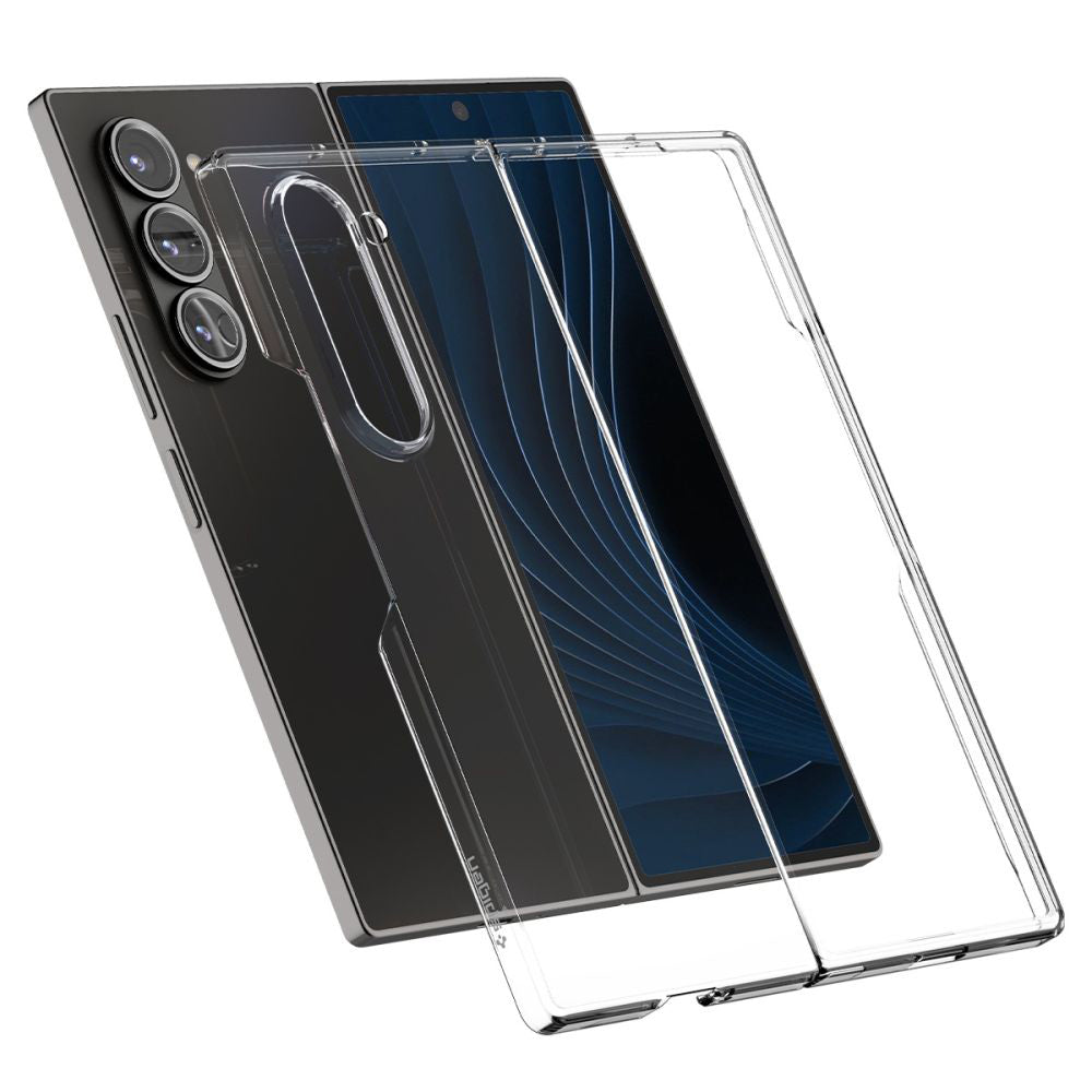 Hoes voor Samsung Galaxy Z Fold6 F956, Spigen, Air Skin, Transparant