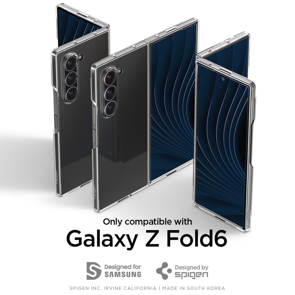 Hoes voor Samsung Galaxy Z Fold6 F956, Spigen, Air Skin, Transparant