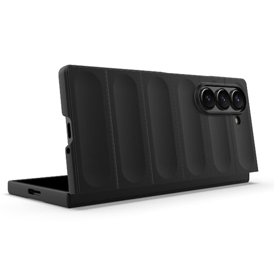 Hoes voor Samsung Galaxy Z Fold6 F956, Techsuit, Magic Shield, Blauw