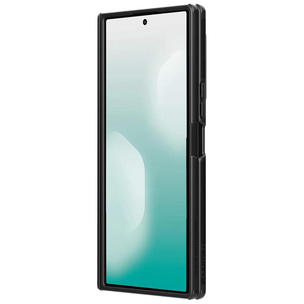 Hoes voor Samsung Galaxy Z Fold7 F966, Nillkin, CamShield Prop met Transparante Lenskap, Zwart