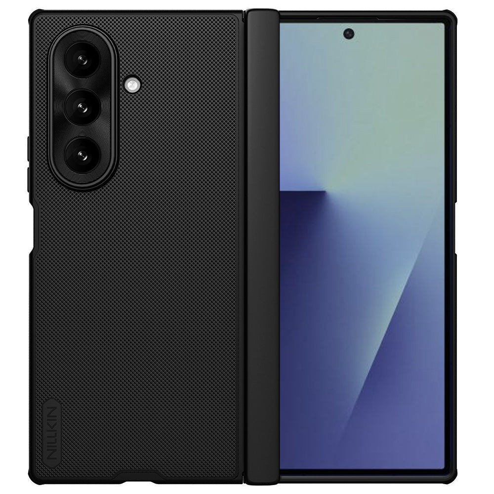 Hoes voor Samsung Galaxy Z Fold7 F966, Nillkin, Super Frosted Shield, Zwart