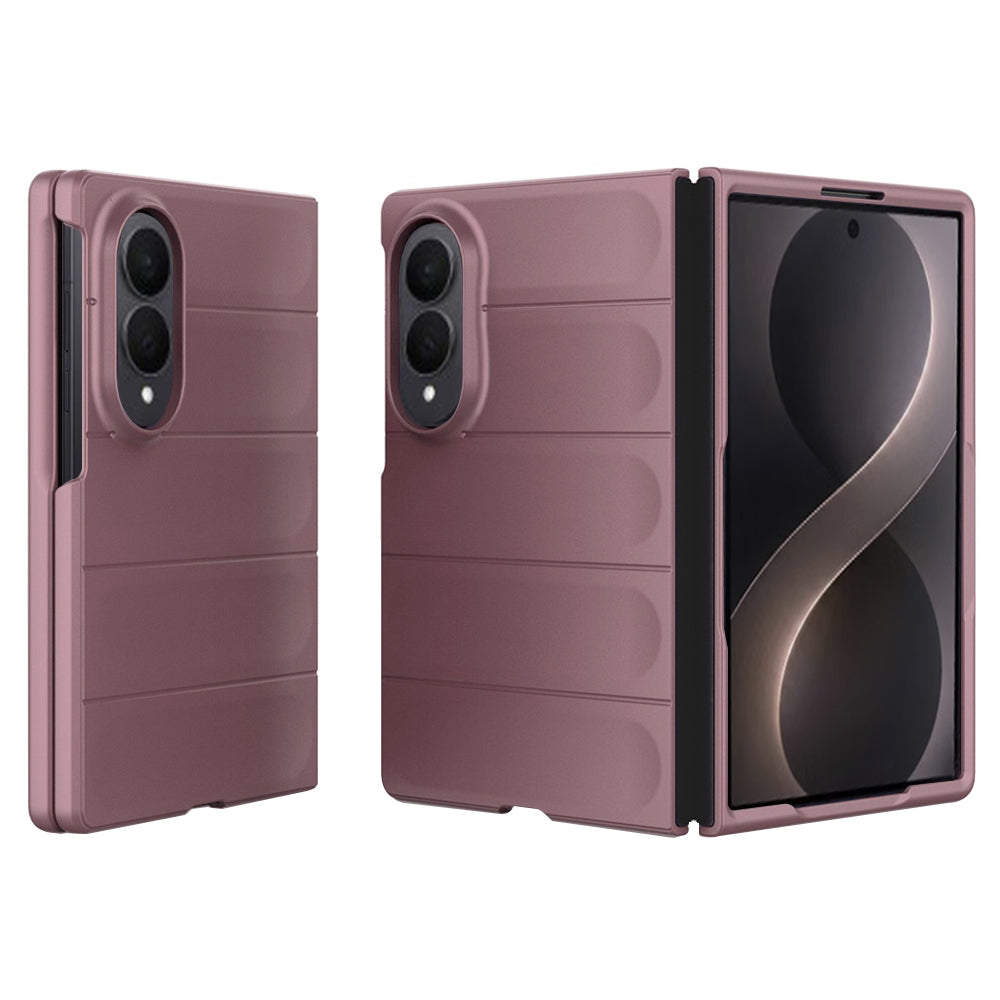 Hoes voor Samsung Galaxy Z Fold8 F971, Techsuit, Magic Shield, Paars