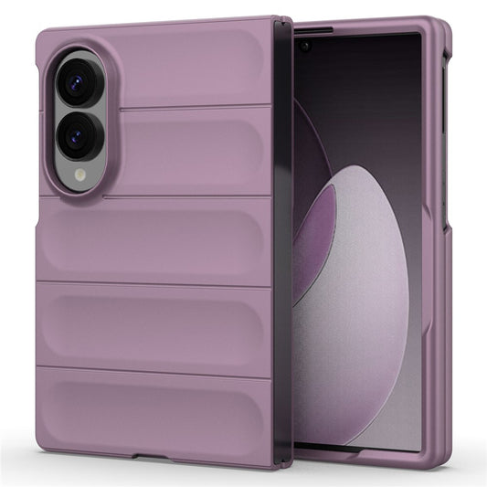 Hoes voor Samsung Galaxy Z Fold8 F971, Techsuit, Magic Shield, Paars