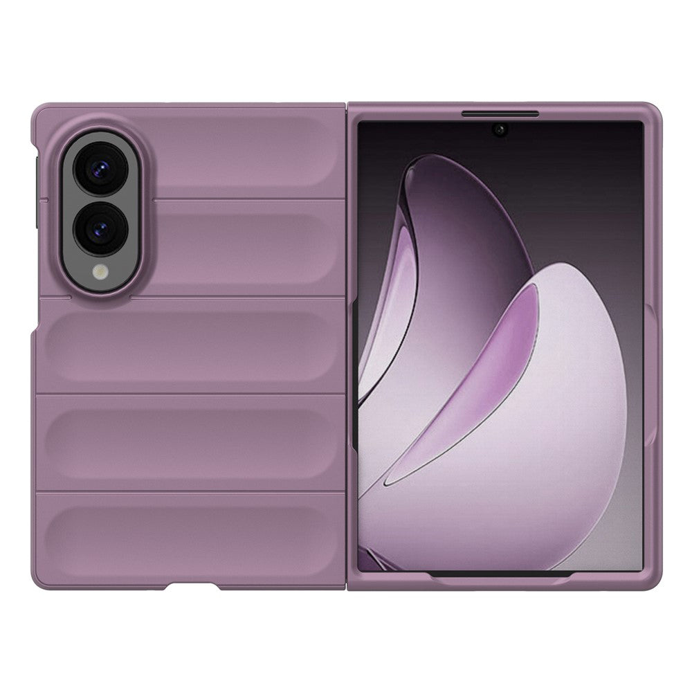 Hoes voor Samsung Galaxy Z Fold8 F971, Techsuit, Magic Shield, Paars