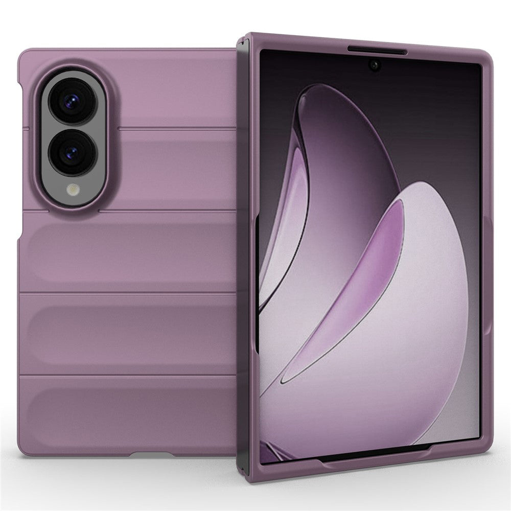 Hoes voor Samsung Galaxy Z Fold8 F971, Techsuit, Magic Shield, Paars