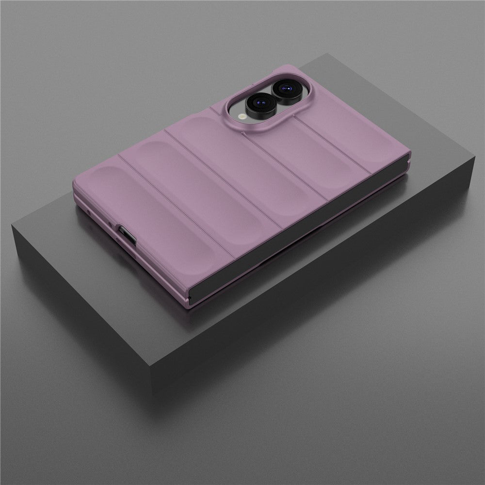 Hoes voor Samsung Galaxy Z Fold8 F971, Techsuit, Magic Shield, Paars