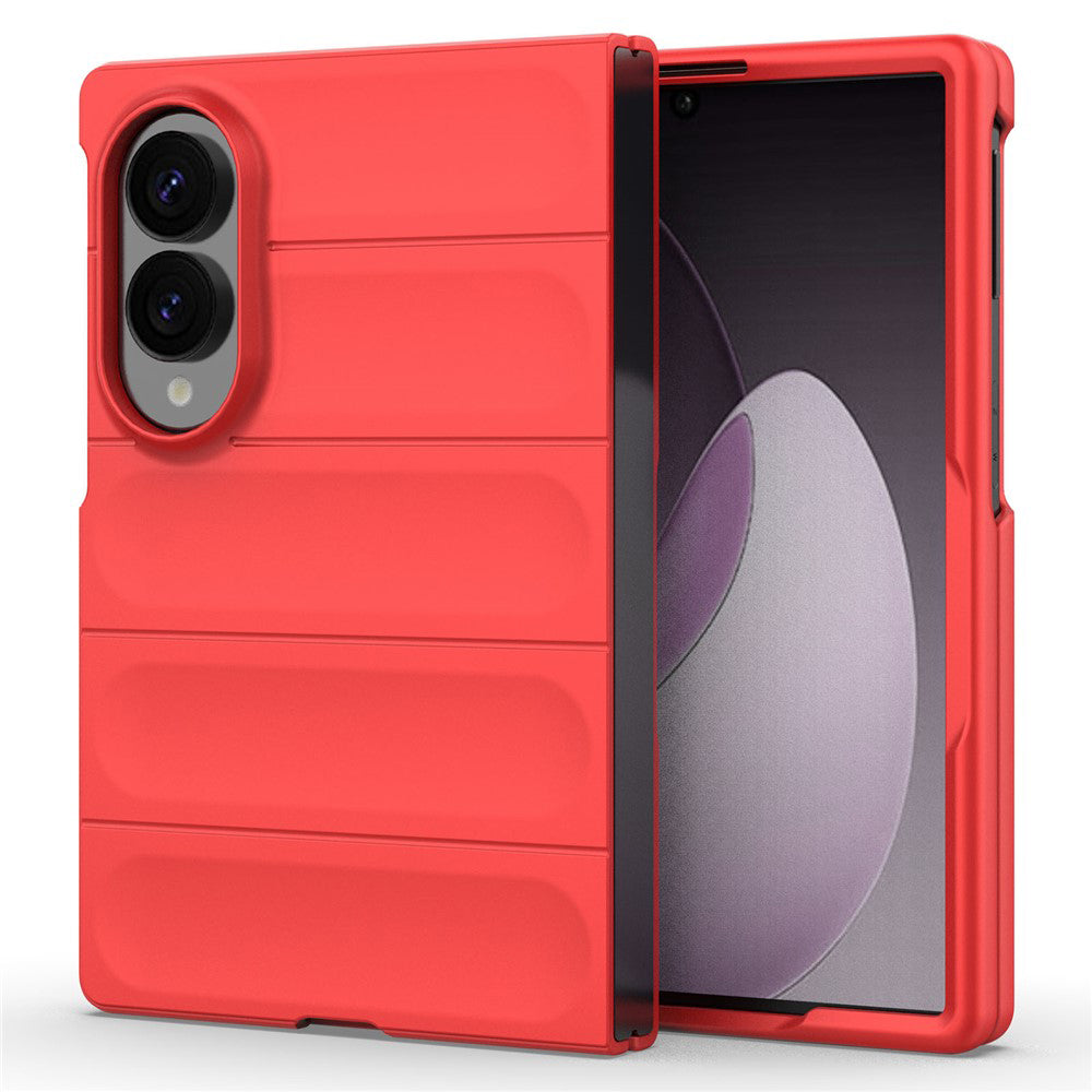 Hoes voor Samsung Galaxy Z Fold8 F971, Techsuit, Magic Shield, Rood