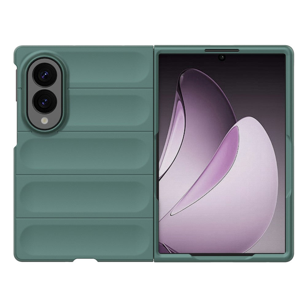 Hoes voor Samsung Galaxy Z Fold8 F971, Techsuit, Magic Shield, Groen