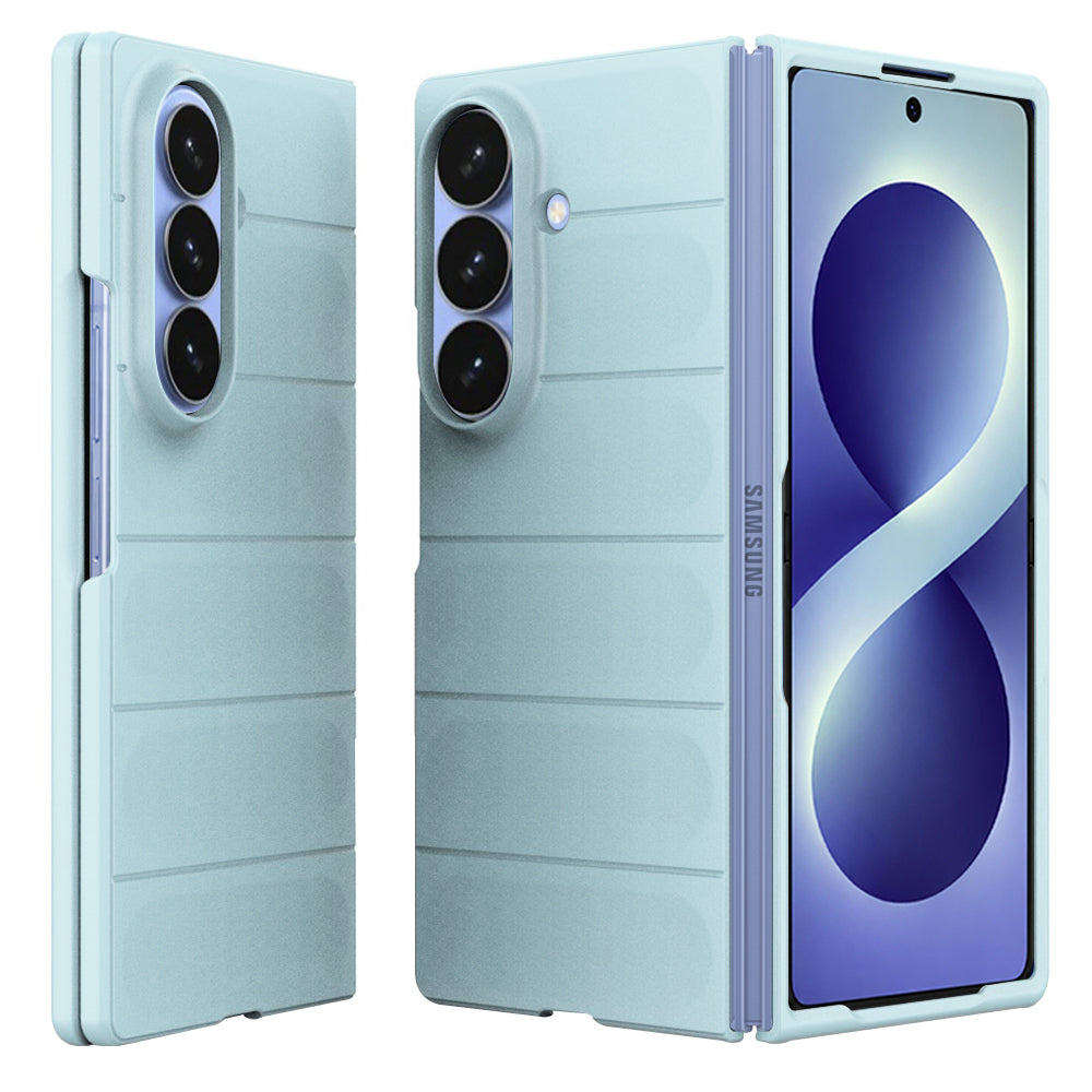 Hoes voor Samsung Galaxy Z Fold8 Ultra F976, Techsuit, Magic Shield, Blauw