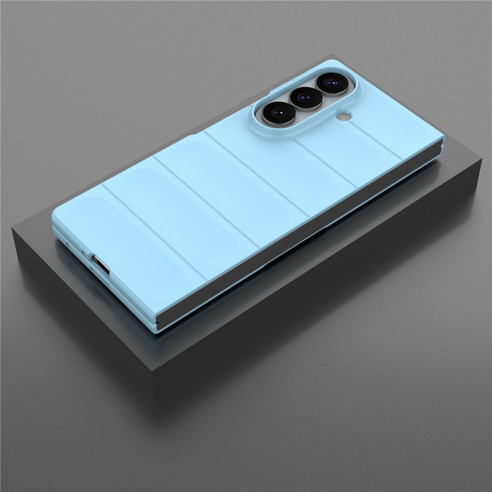 Hoes voor Samsung Galaxy Z Fold8 Ultra F976, Techsuit, Magic Shield, Blauw