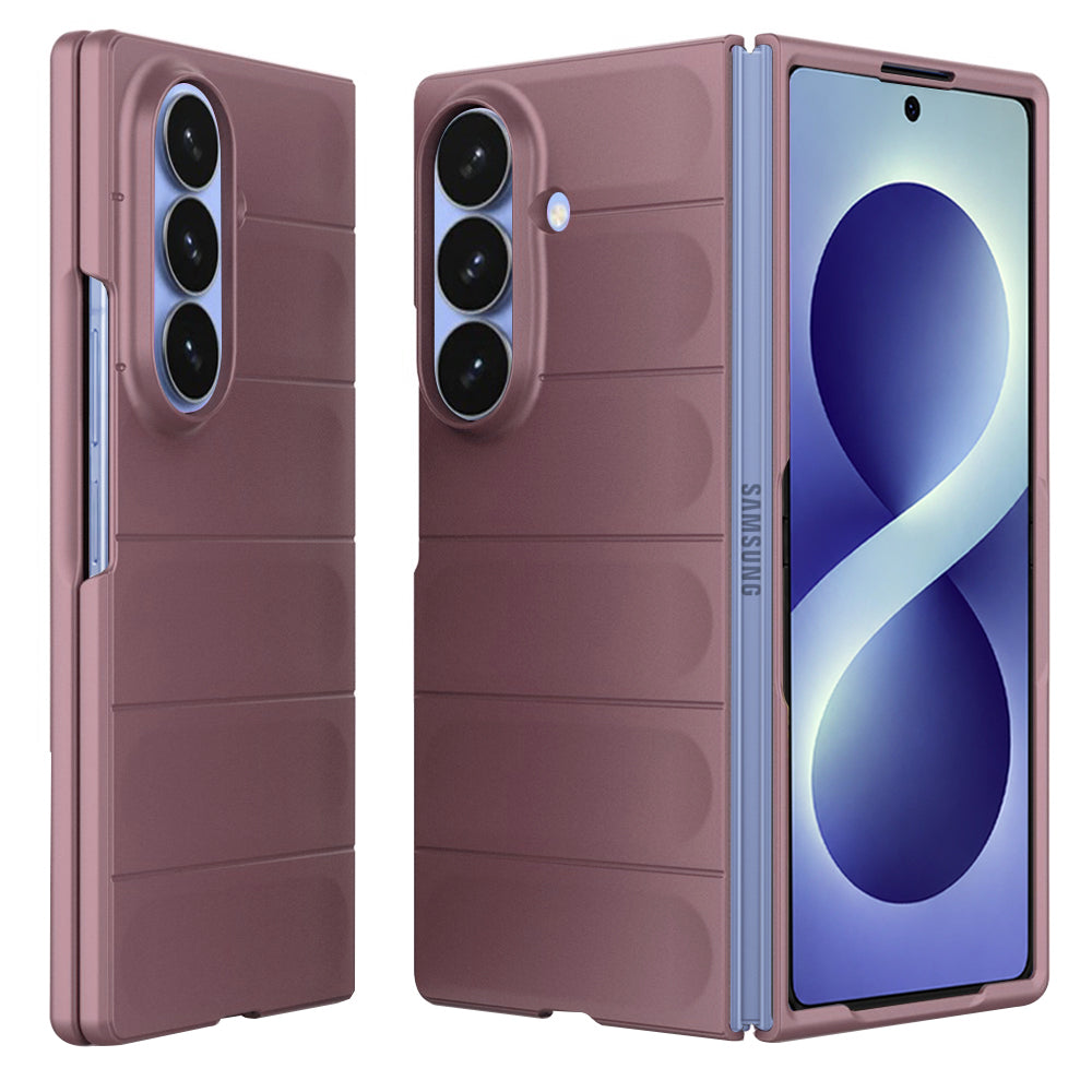 Hoes voor Samsung Galaxy Z Fold8 Ultra F976, Techsuit, Magic Shield, Paars