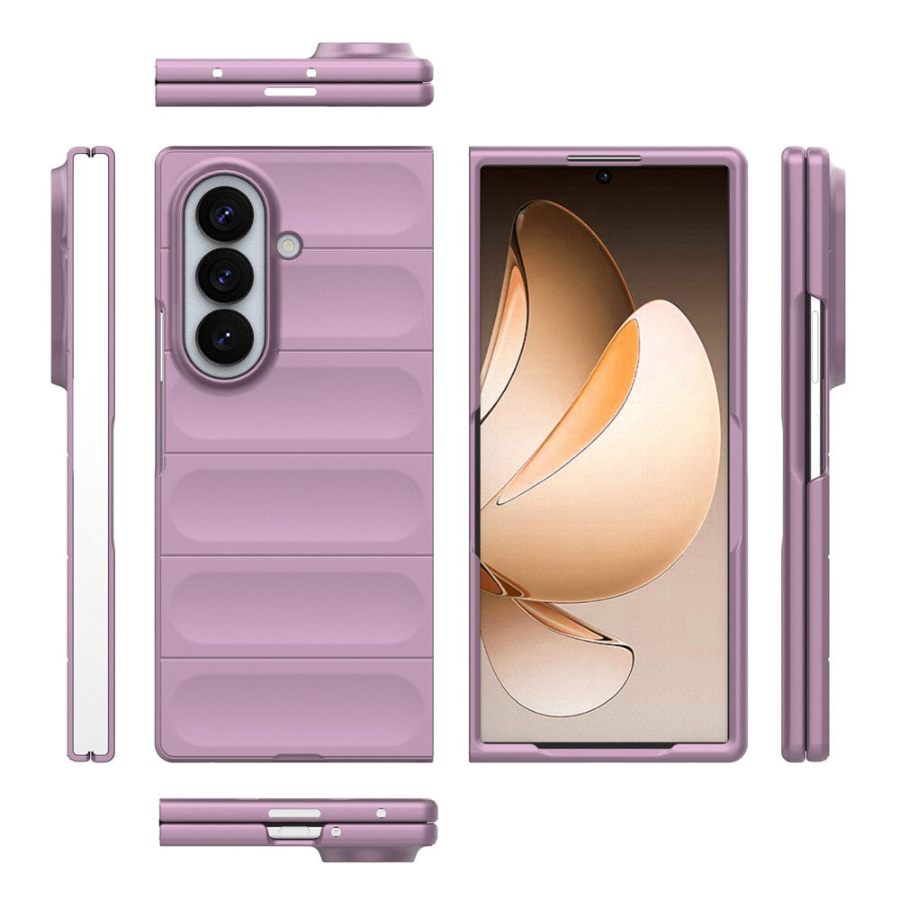 Hoes voor Samsung Galaxy Z Fold8 Ultra F976, Techsuit, Magic Shield, Paars