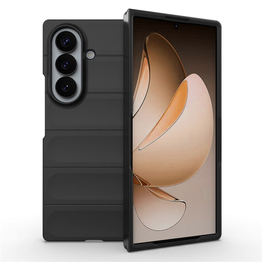 Hoes voor Samsung Galaxy Z Fold8 Ultra F971, Techsuit, Magic Shield, Zwart