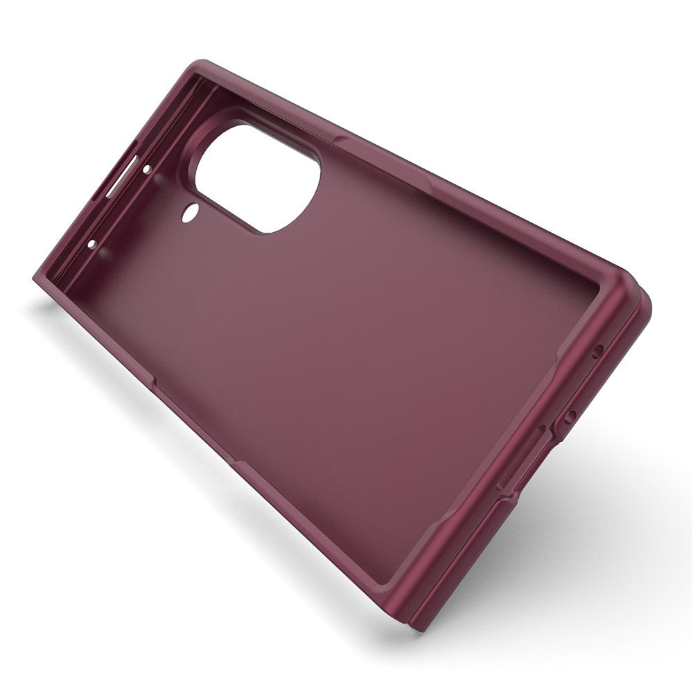 Hoes voor Samsung Galaxy Z Fold8 Ultra F976, Techsuit, Magic Shield, Bordeaux