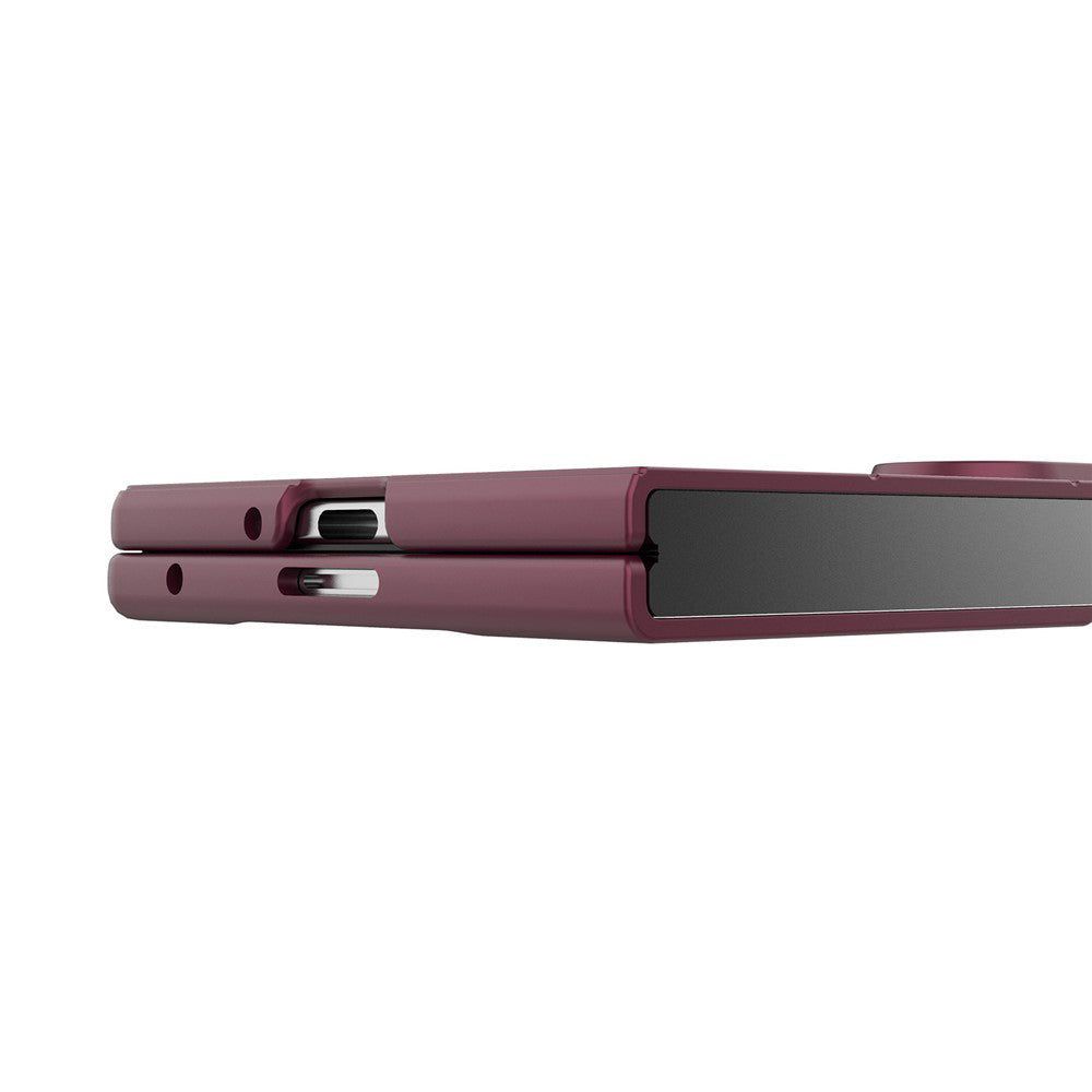 Hoes voor Samsung Galaxy Z Fold8 Ultra F976, Techsuit, Magic Shield, Bordeaux