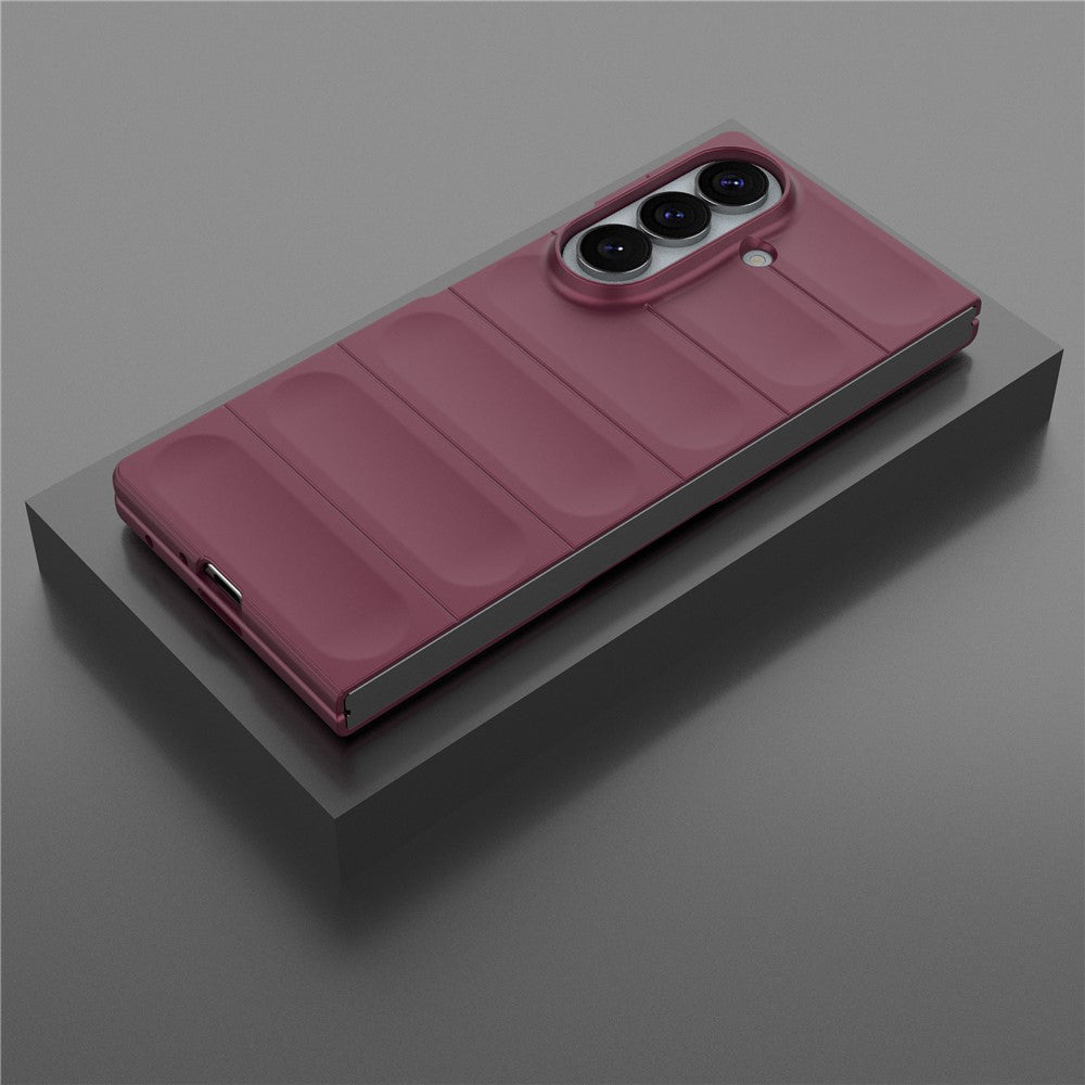 Hoes voor Samsung Galaxy Z Fold8 Ultra F976, Techsuit, Magic Shield, Bordeaux