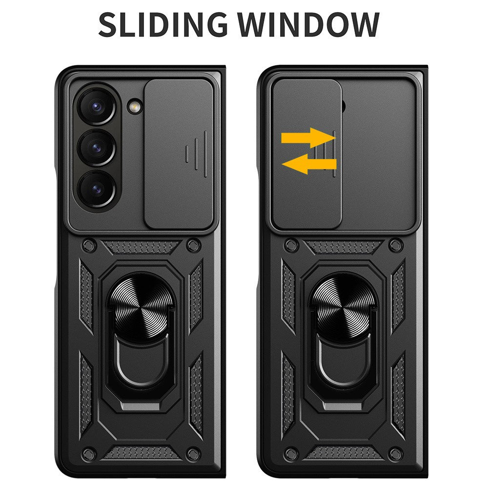Hoes voor Samsung Galaxy Z Fold8 Ultra F976 / Z Fold7 F966, Techsuit, CamShield, Groen