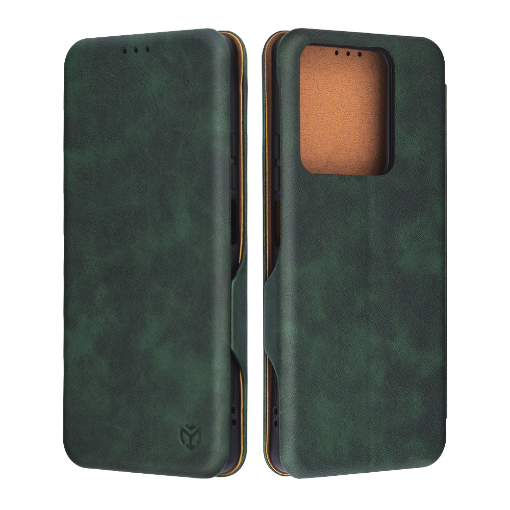 Hoes voor Xiaomi 14, Techsuit, Safe Wallet Plus, Groen
