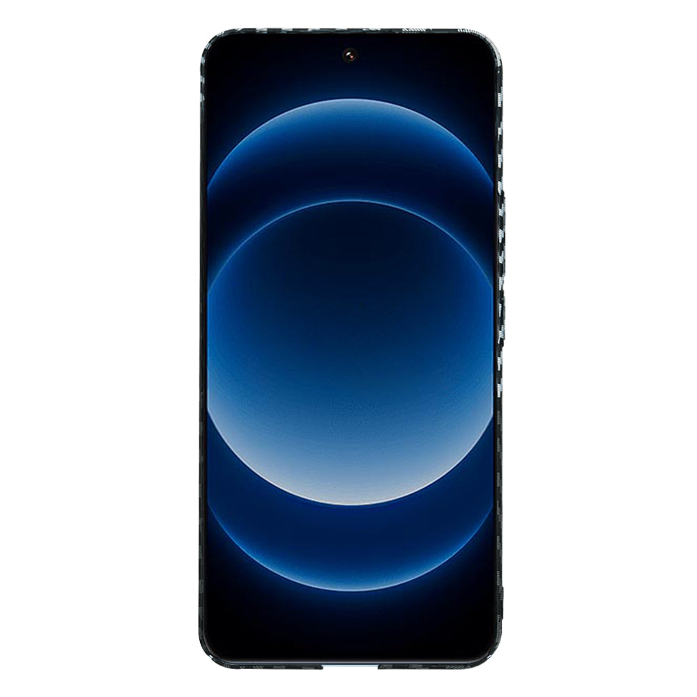 Hoes voor Xiaomi 14 Ultra, Techsuit, Carbonite FiberShell, Zwart Grijs