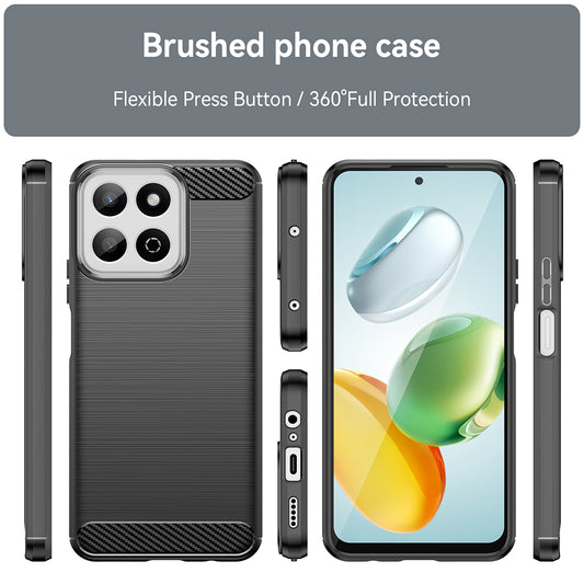 Hoes voor Xiaomi 14T Pro, Techsuit, Carbon, Zwart