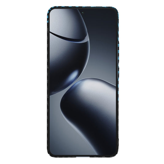 Hoes voor Xiaomi 14T Pro, Techsuit, Carbonite FiberShell, Zwart Blauw