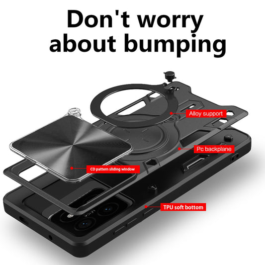 Hoes voor Xiaomi 14T, Techsuit, CamGuard Pro, Zwart